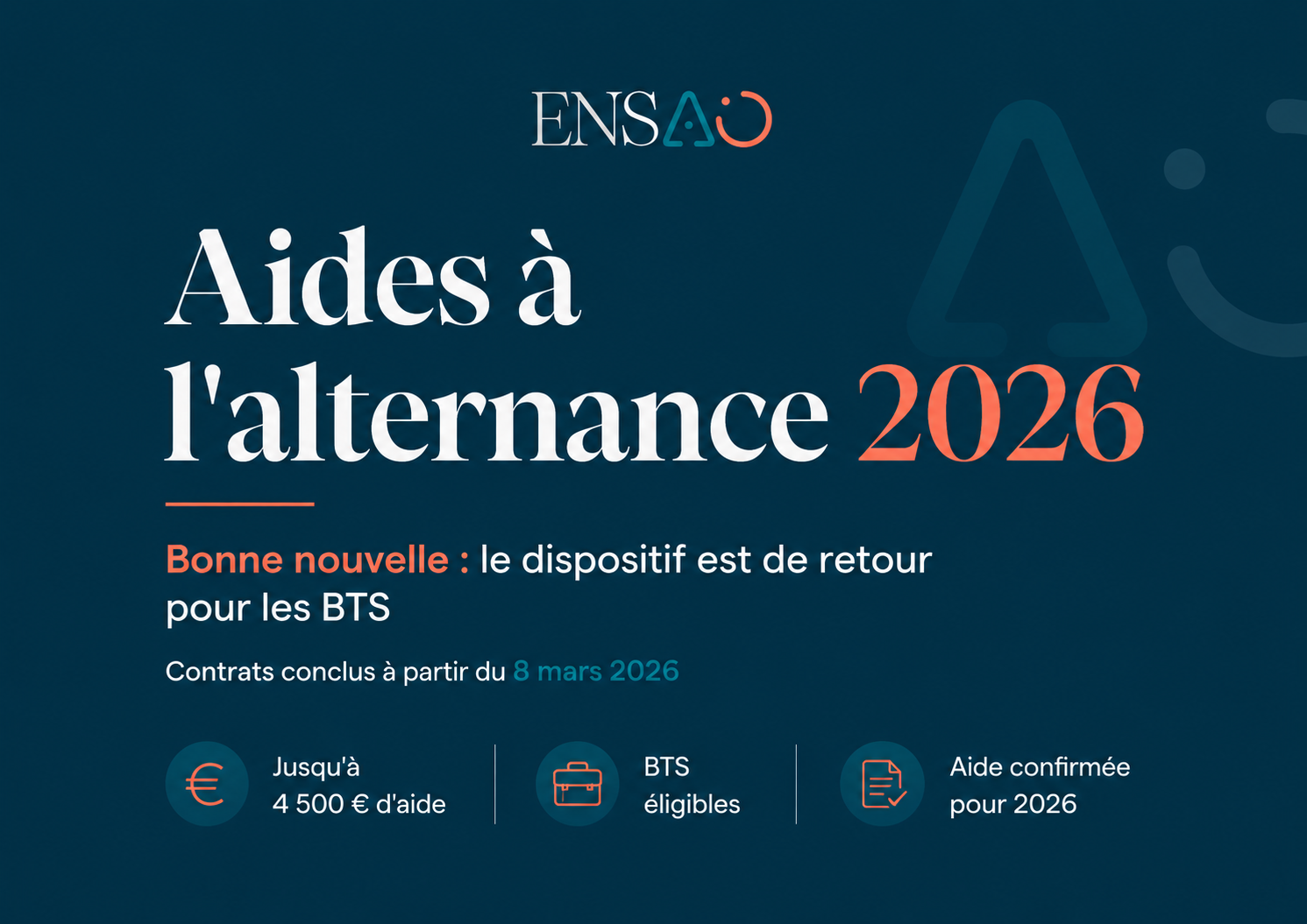 Aides à l'alternance 2026 : bonne nouvelle, le dispositif est de retour pour les BTS